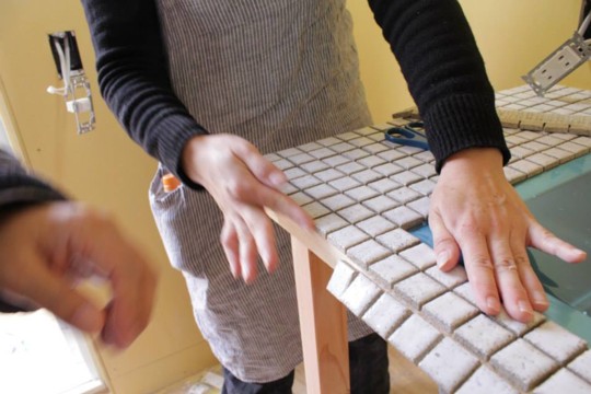 仲間と小屋女子トレーラーハウスを作ったよ~1月28日 内壁編~Keri works